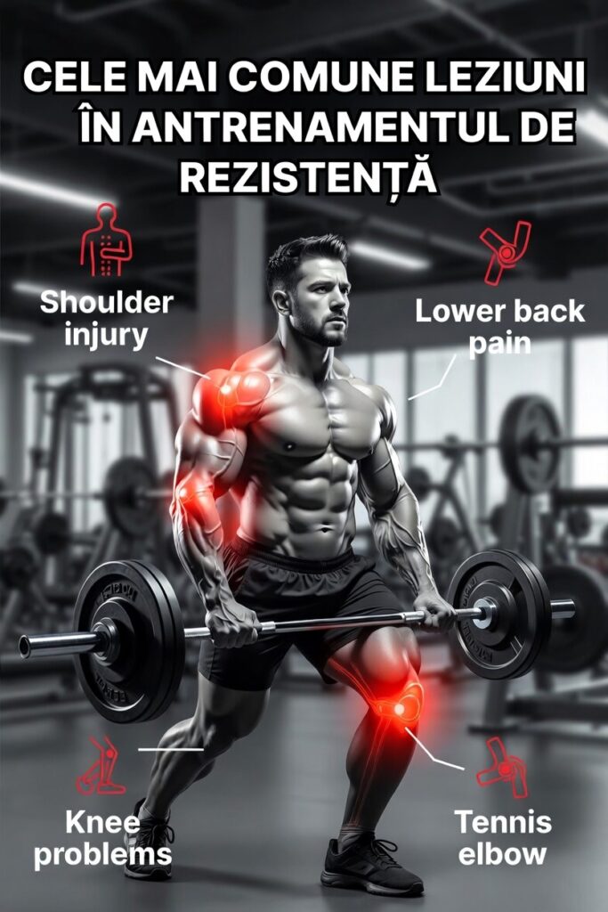 CELE MAI COMUNE LEZIUNI ÎN ANTRENAMENTUL DE REZISTENȚĂ