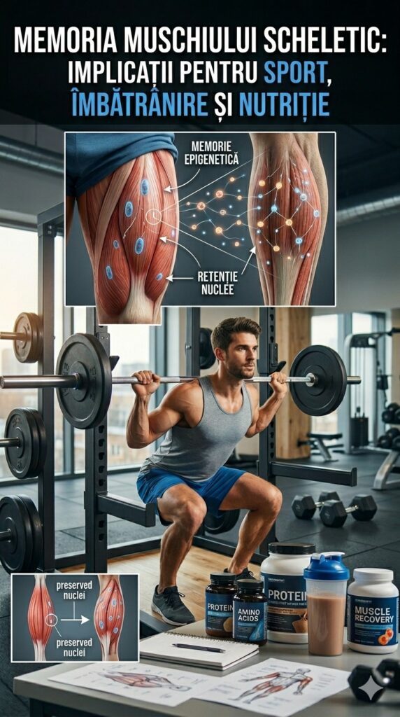 MEMORIA MUSCHIULUI SCHELETIC: IMPLICAȚII PENTRU SPORT, ÎMBĂTRÂNIRE ȘI NUTRIȚIE
