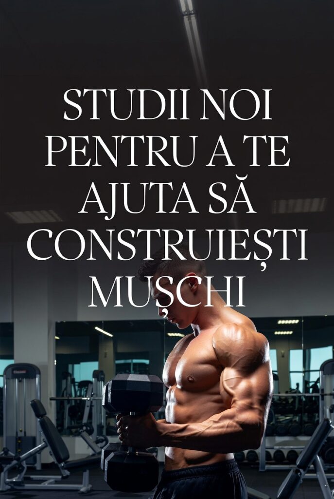 STUDII NOI PENTRU A TE AJUTA SĂ CONSTRUIEȘTI MUȘCHI
